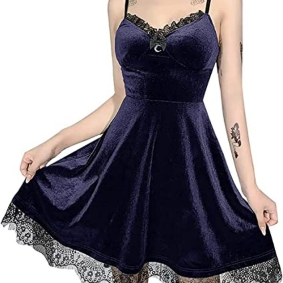 Women Romantic Casual Draped Clothes Dress - Picture 4 of 7